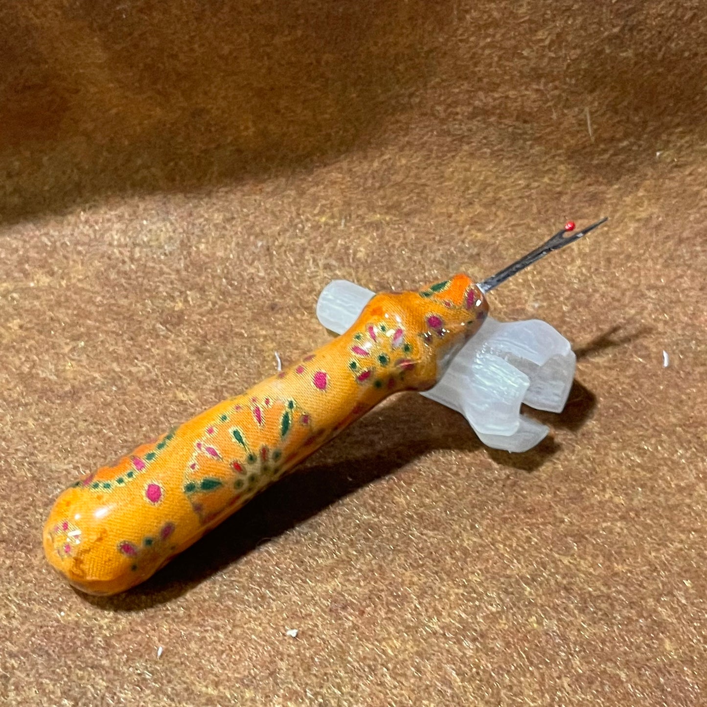 Orange Mandala Seam Ripper