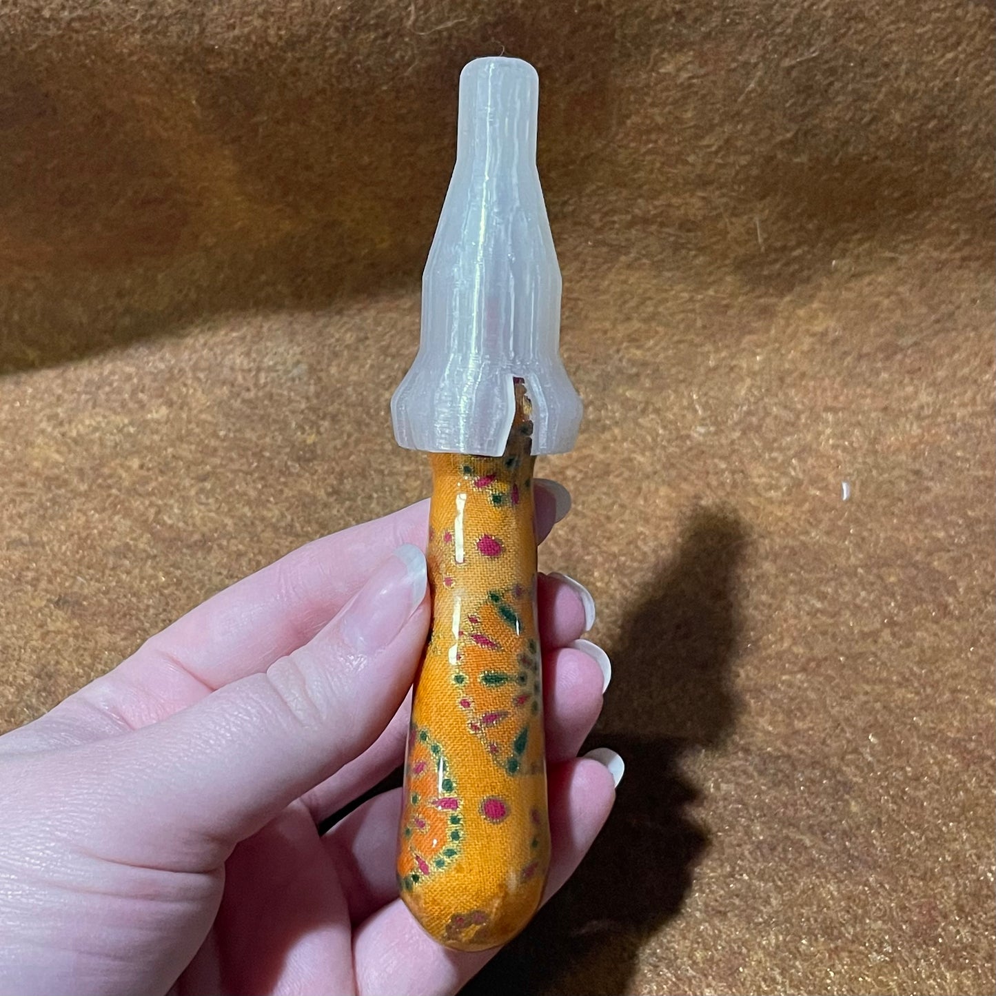 Orange Mandala Seam Ripper
