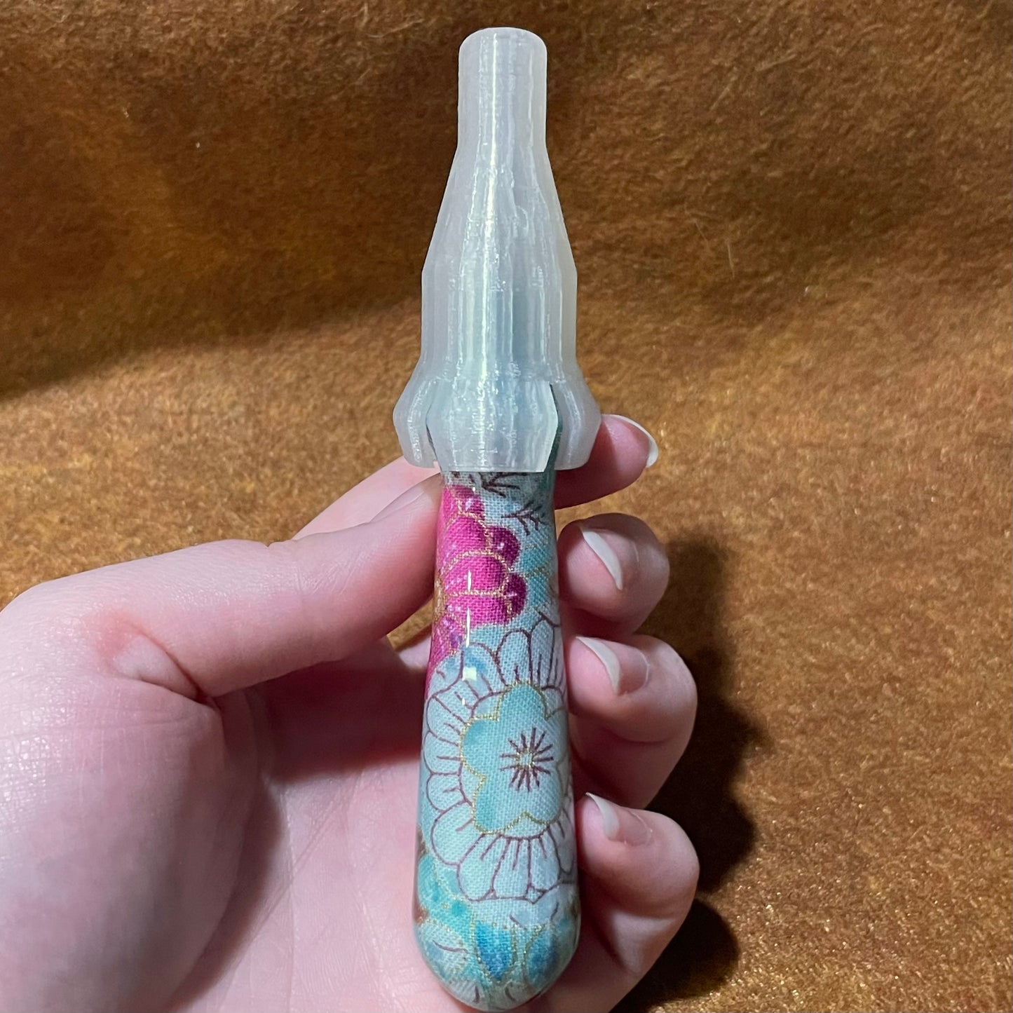 Blue and Pink Floral Seam Ripper