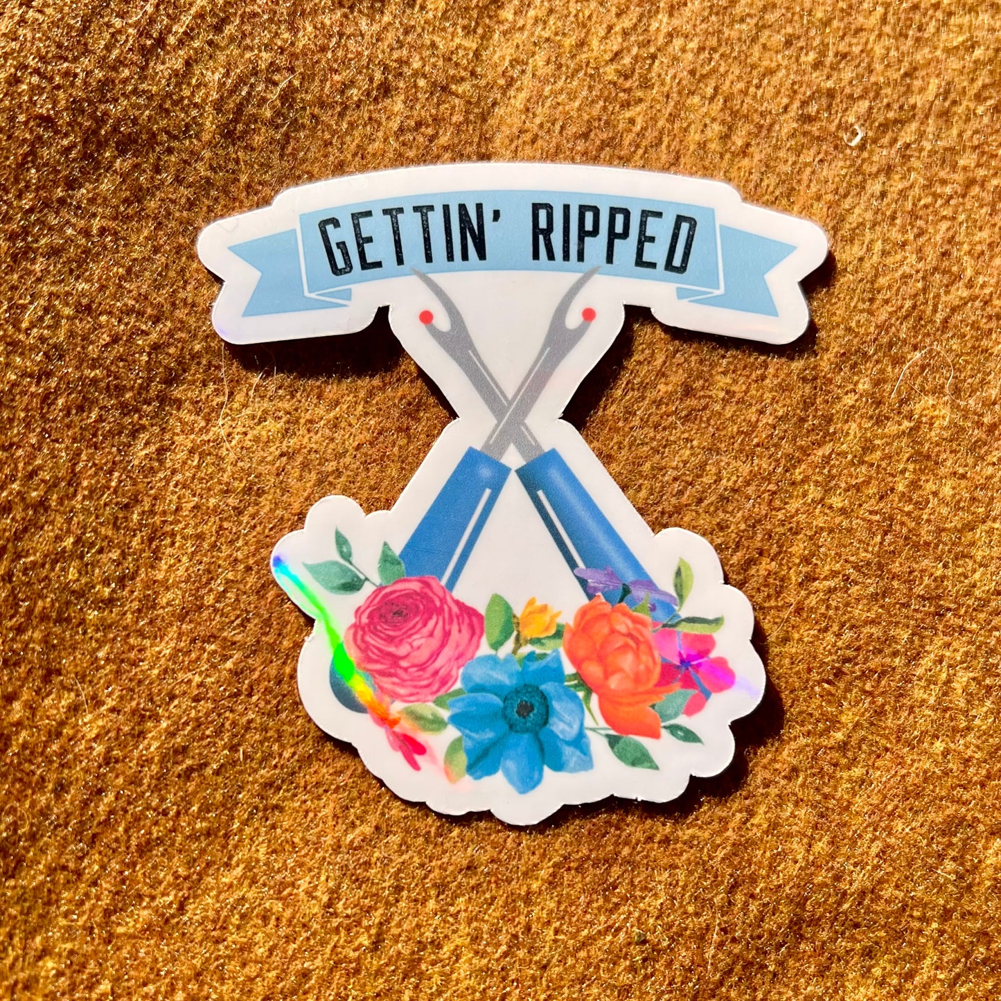 Gettin' Ripped Sticker