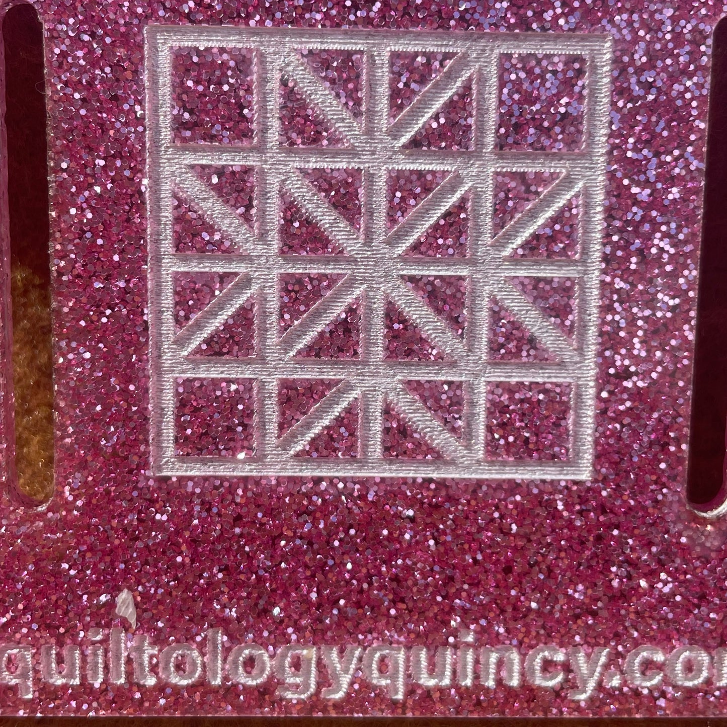 Glitter Pink Binding Spool