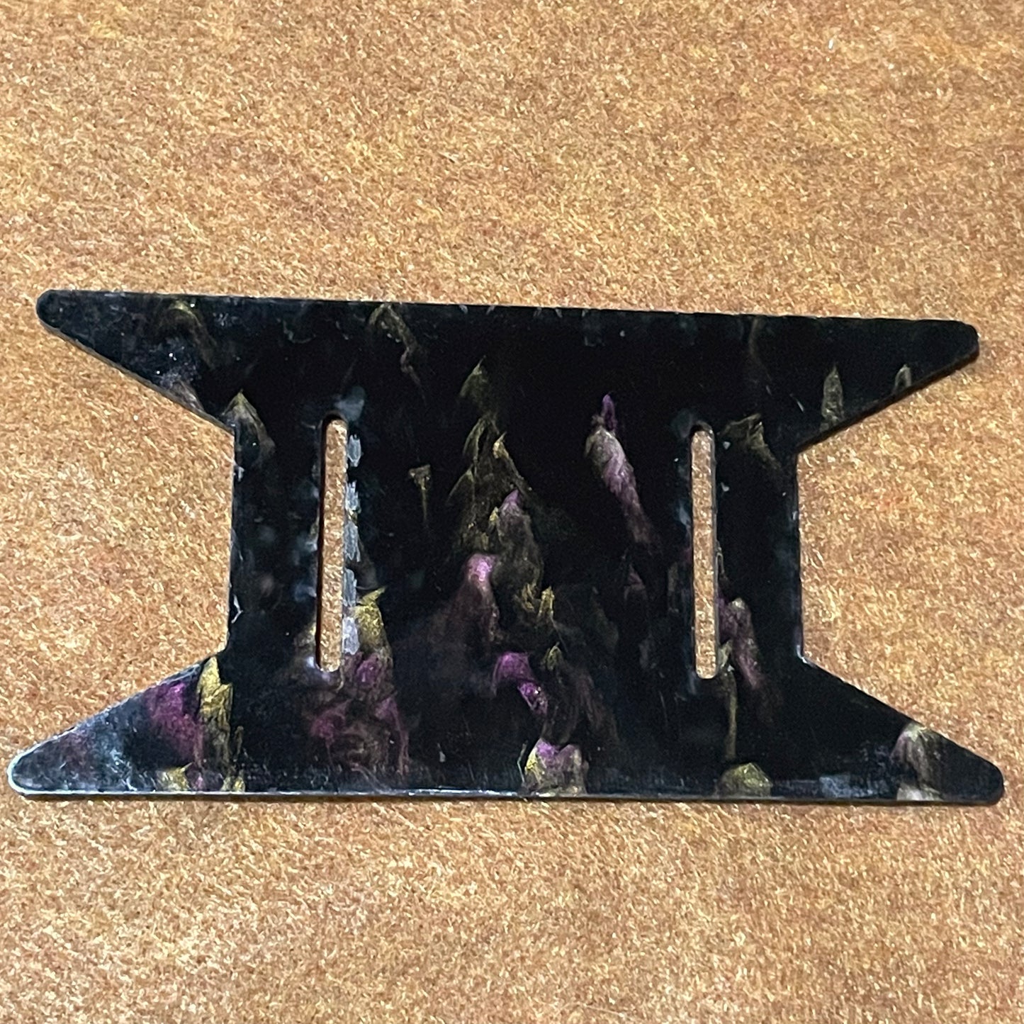 Dark Marble Binding Spool