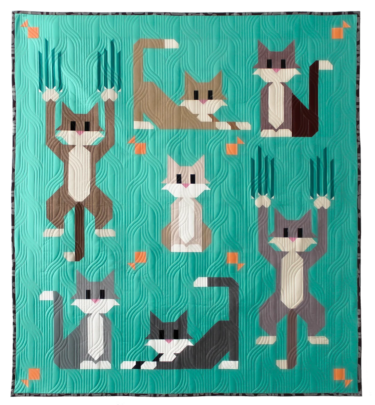 Art East Quilting Co Cat Scratch Quilt Pattern