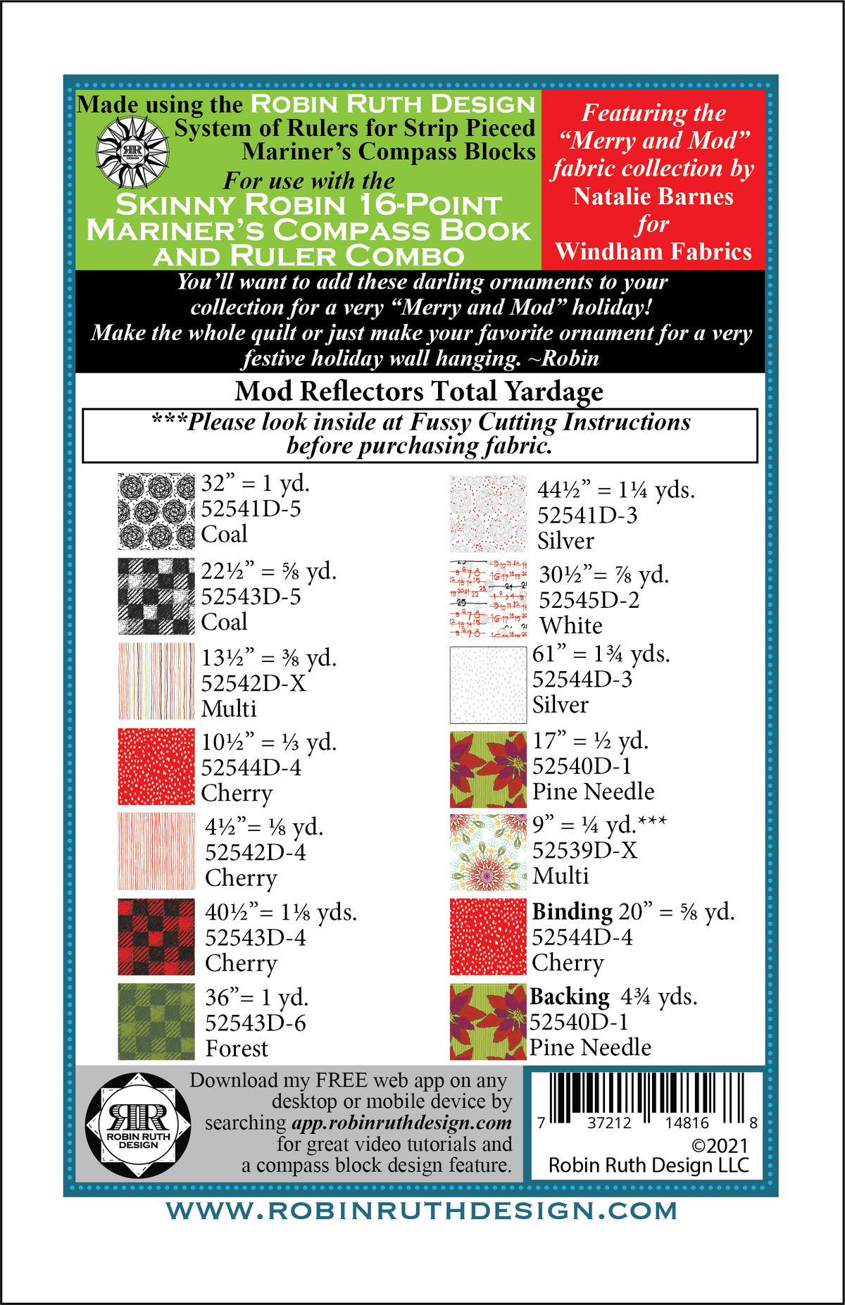 Mod Reflectors Pattern