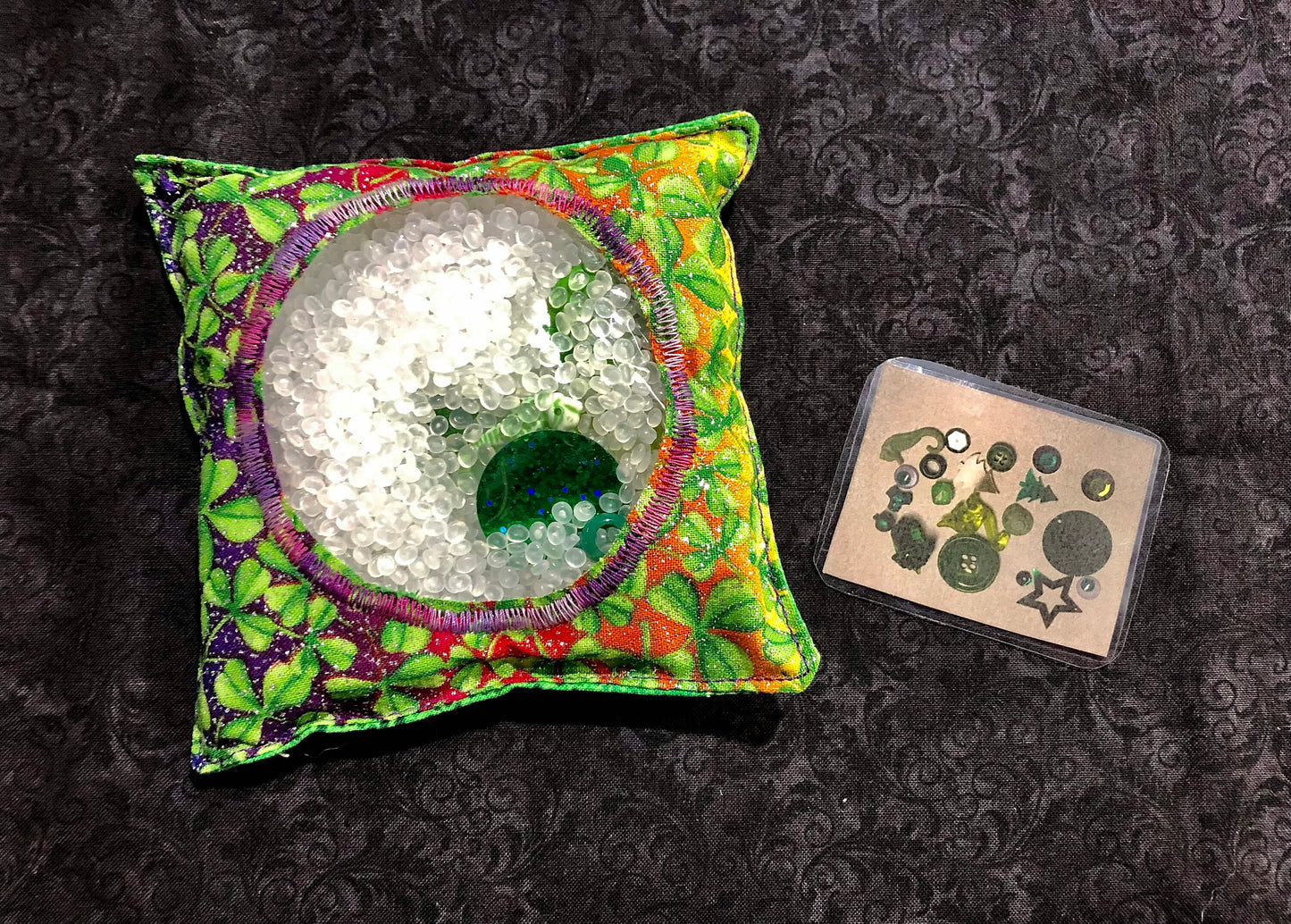 St. Patrick’s Day I Spy Bag, Sensory Toy, Colorful Seek and Find Game, Kid's Learning Toy, Educational Kid Gift, Find It Sensory Game