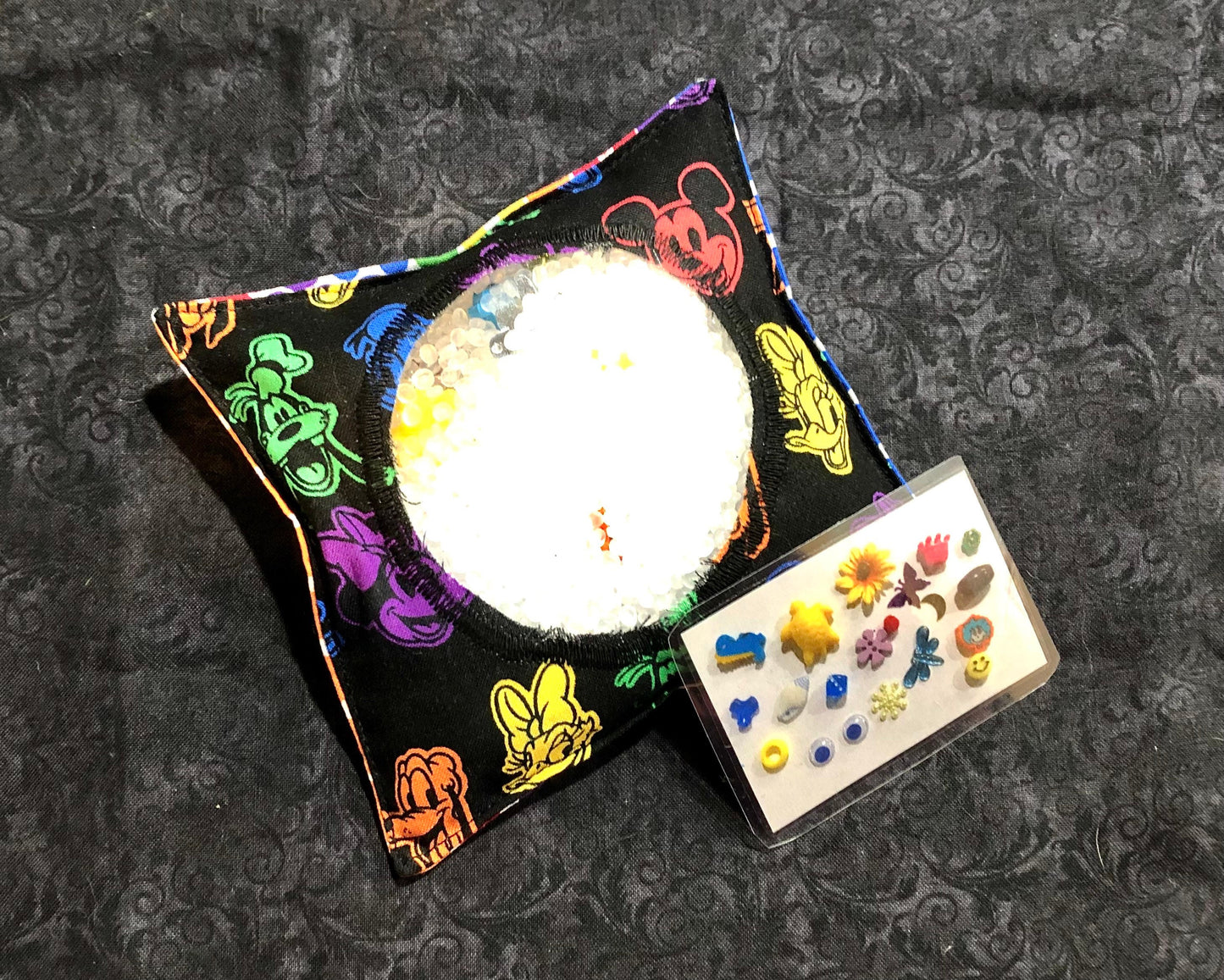 Rainbow Mouse I Spy Bag, TV Show Sensory Toy, Colorful Seek and Find Game, Kid's Learning Toy, Educational Kid Gift, Find It Sensory Game