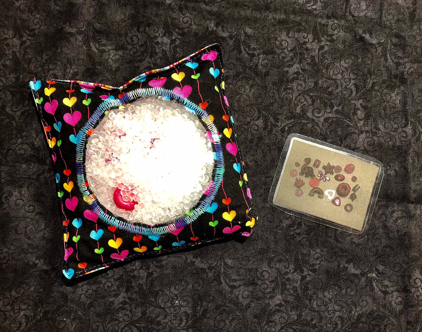 Valentine’s Day I Spy Bag, Heart Sensory Toy, Colorful Seek and Find Game, Kid's Learning Toy, Educational Kid Gift, Find It Sensory Game