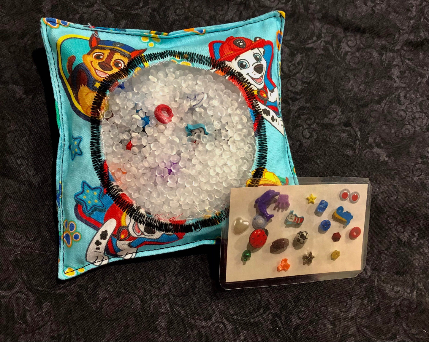 Puppy I Spy Bag, Dog Paw Sensory Toy, Colorful Seek and Find Game, Kid's Learning Toy, Educational Kid Gift, Find It Sensory Game