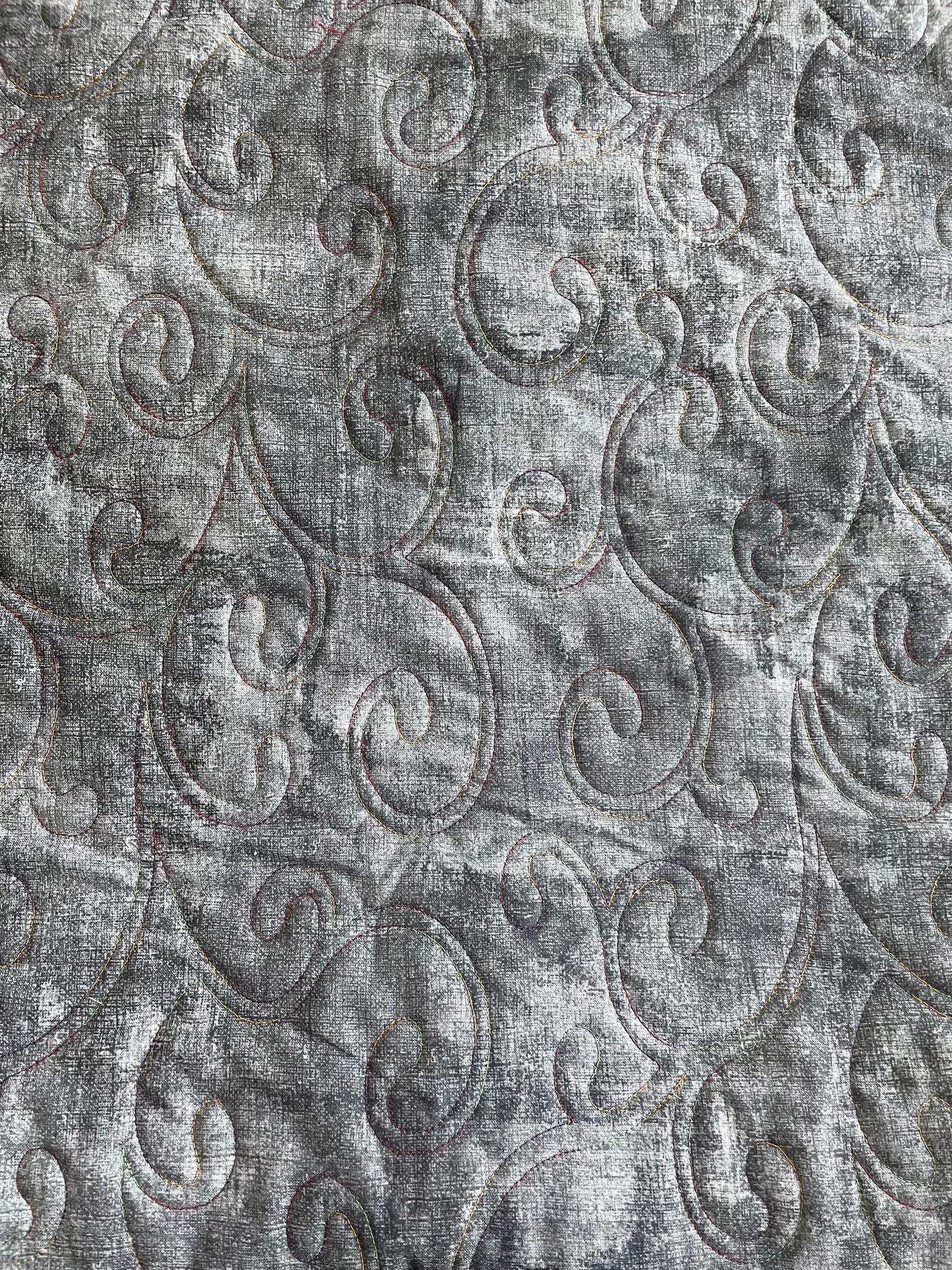 Pumpkin Spice Latte Quilted Table Runner, Coffee Table Topper, Fall Leaves Kitchen Decor Table Mat, Thanksgiving Pumpkin Fall Table Cover