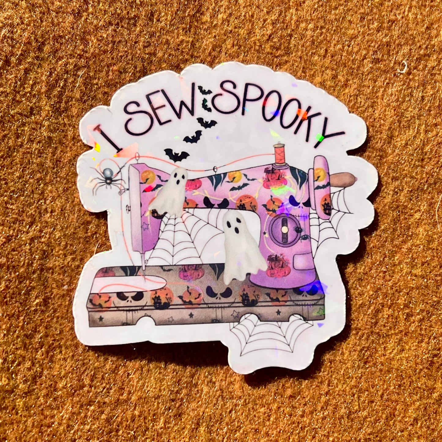 I Sew Spooky Sticker