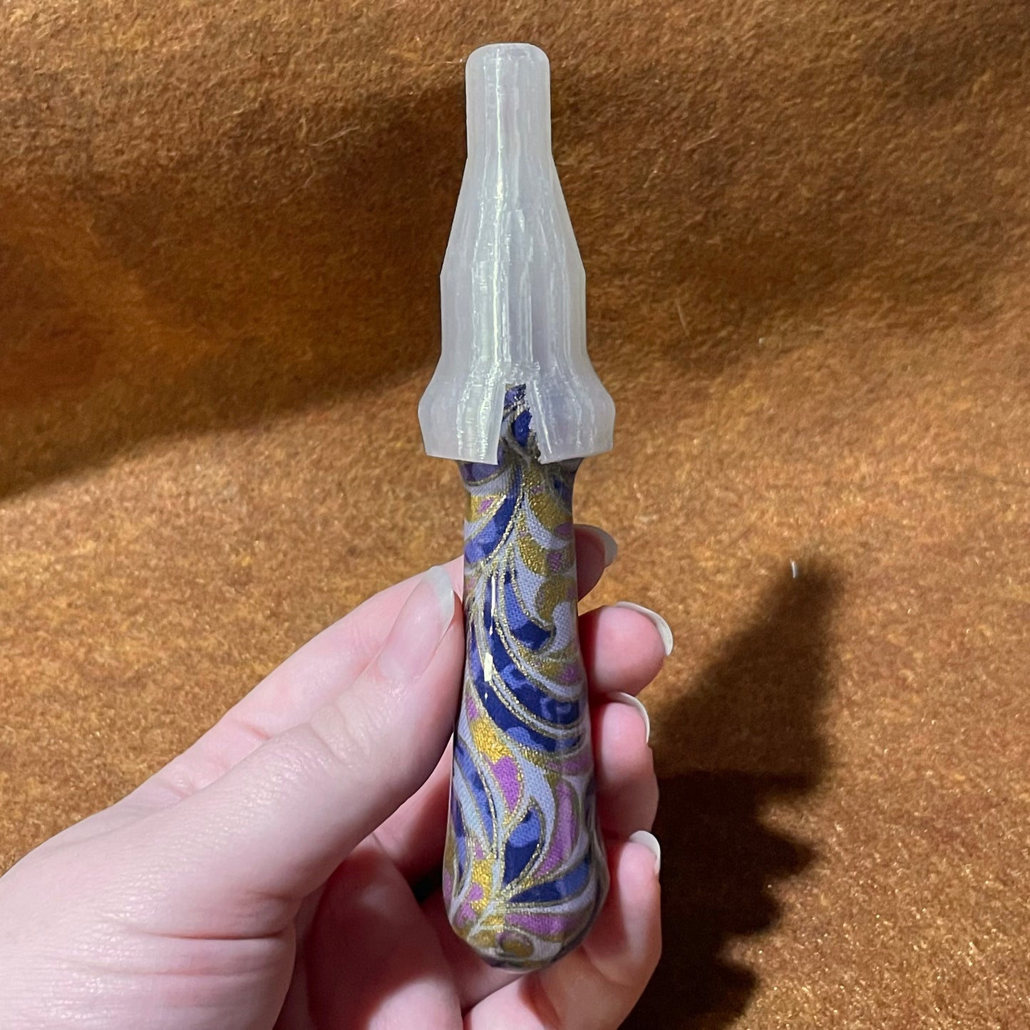 Blue and Purple Swirls Seam Ripper