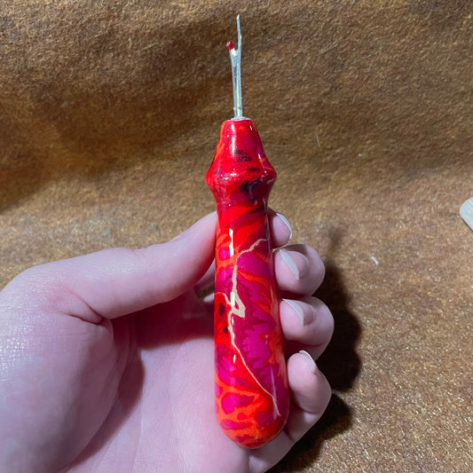 Kaffe Red and Pink Floral Seam Ripper
