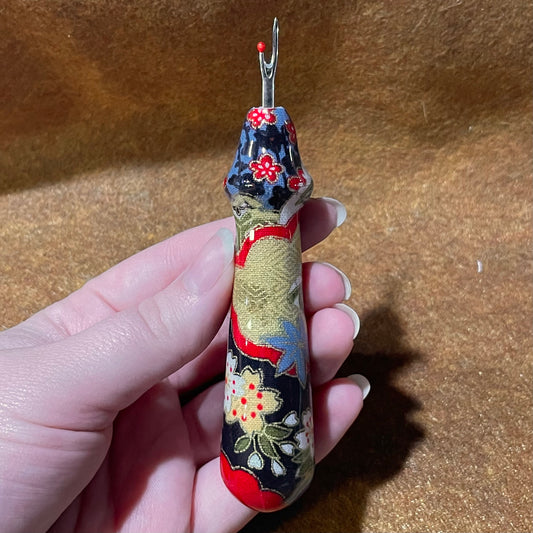 Red and Blue Sakura Seam Ripper