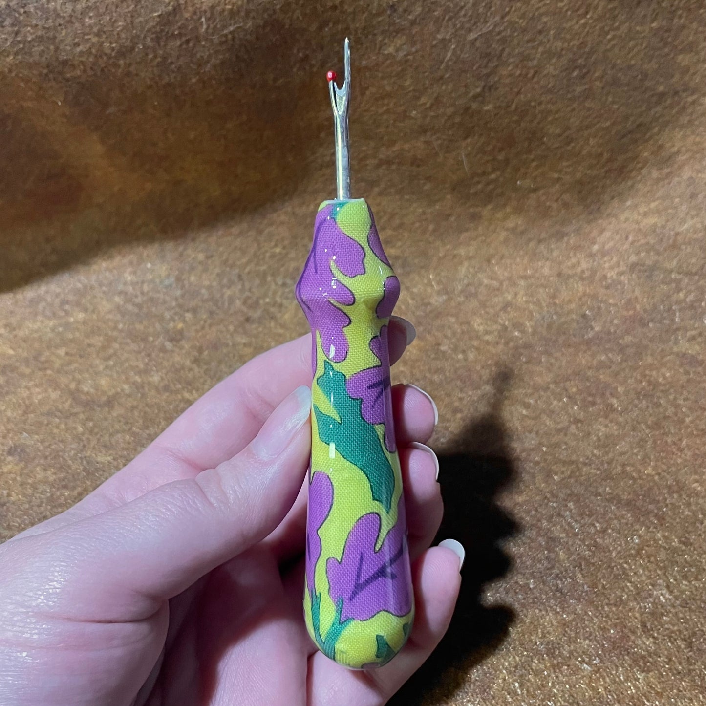 Kaffe Fasset Fabrics Purple and Green Seam Ripper