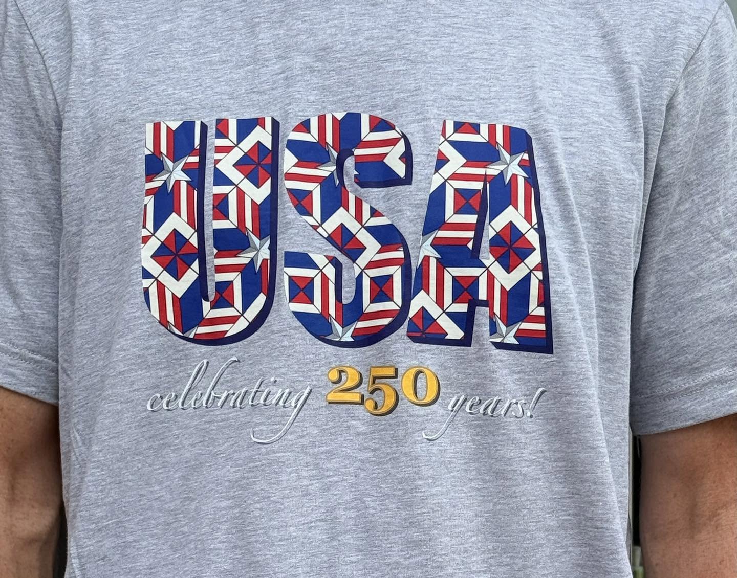 Quilted USA Semiquincentennial Shirt