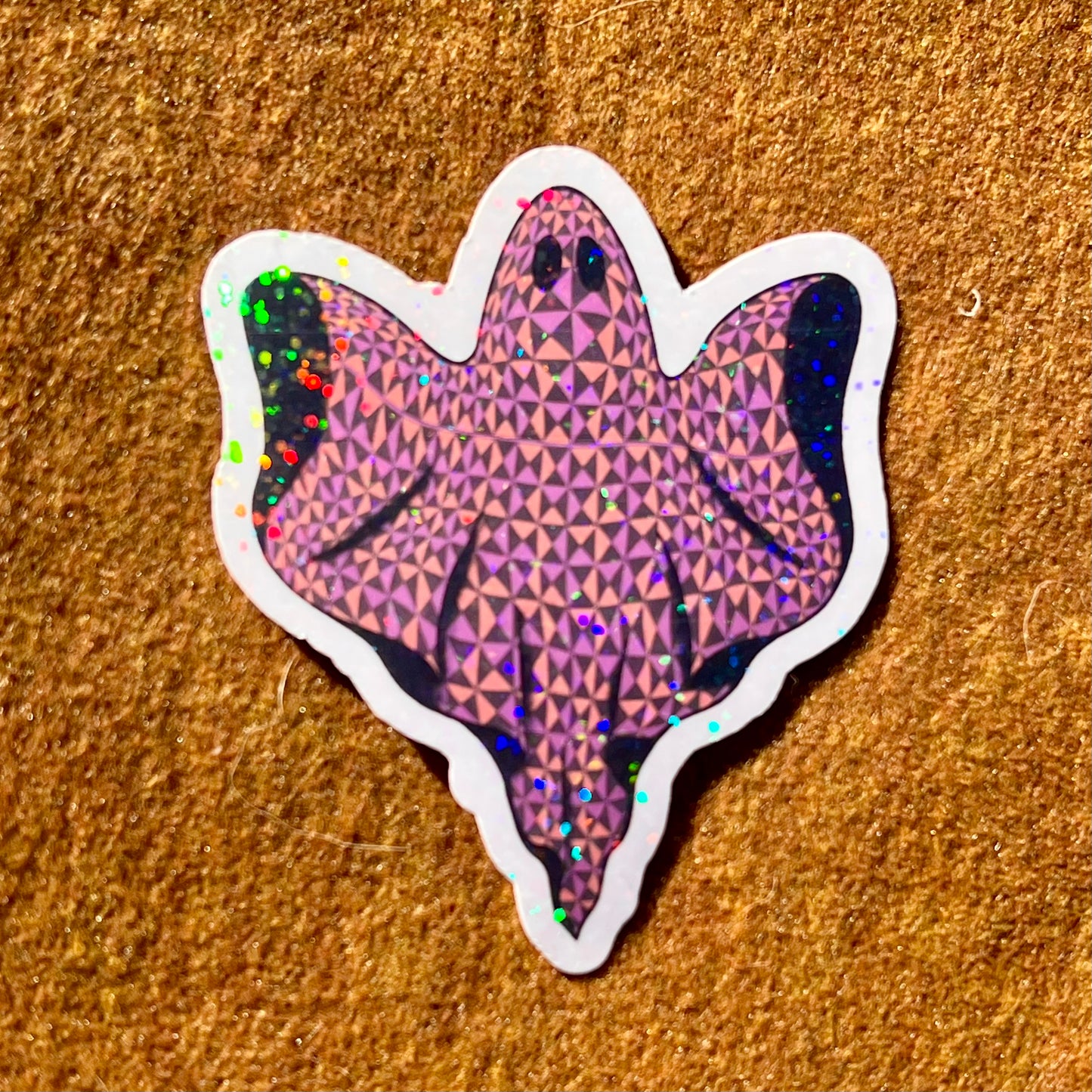 Quilted Ghost Sticker
