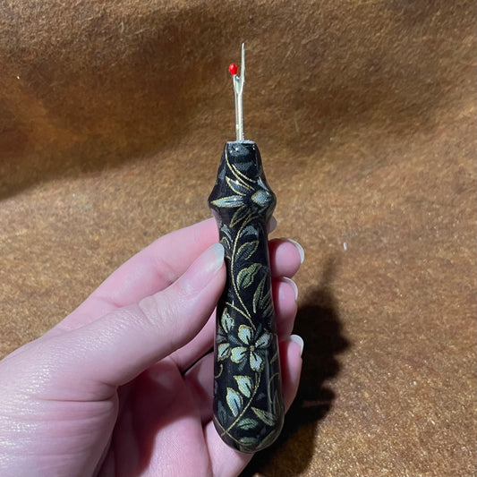Dark Teal and Gold Seam Ripper