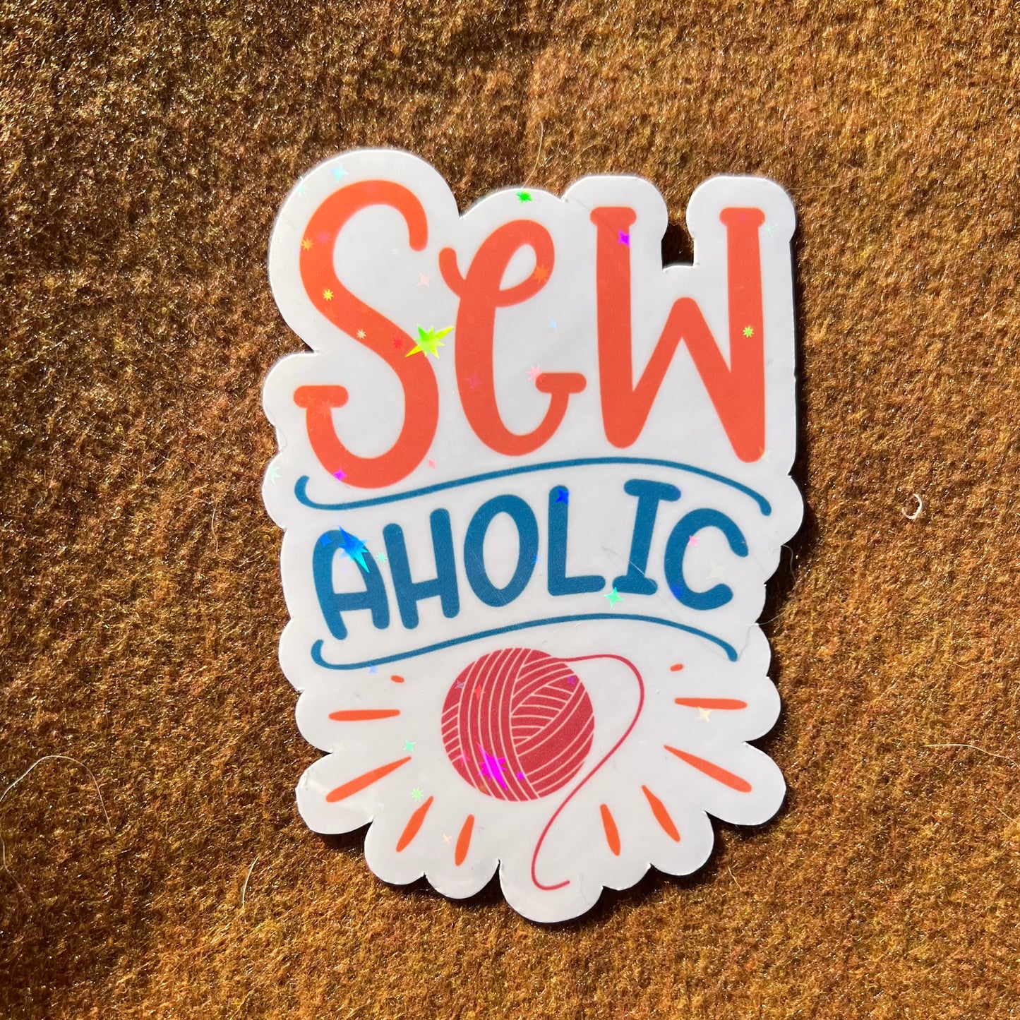 Sew Aholic Sticker