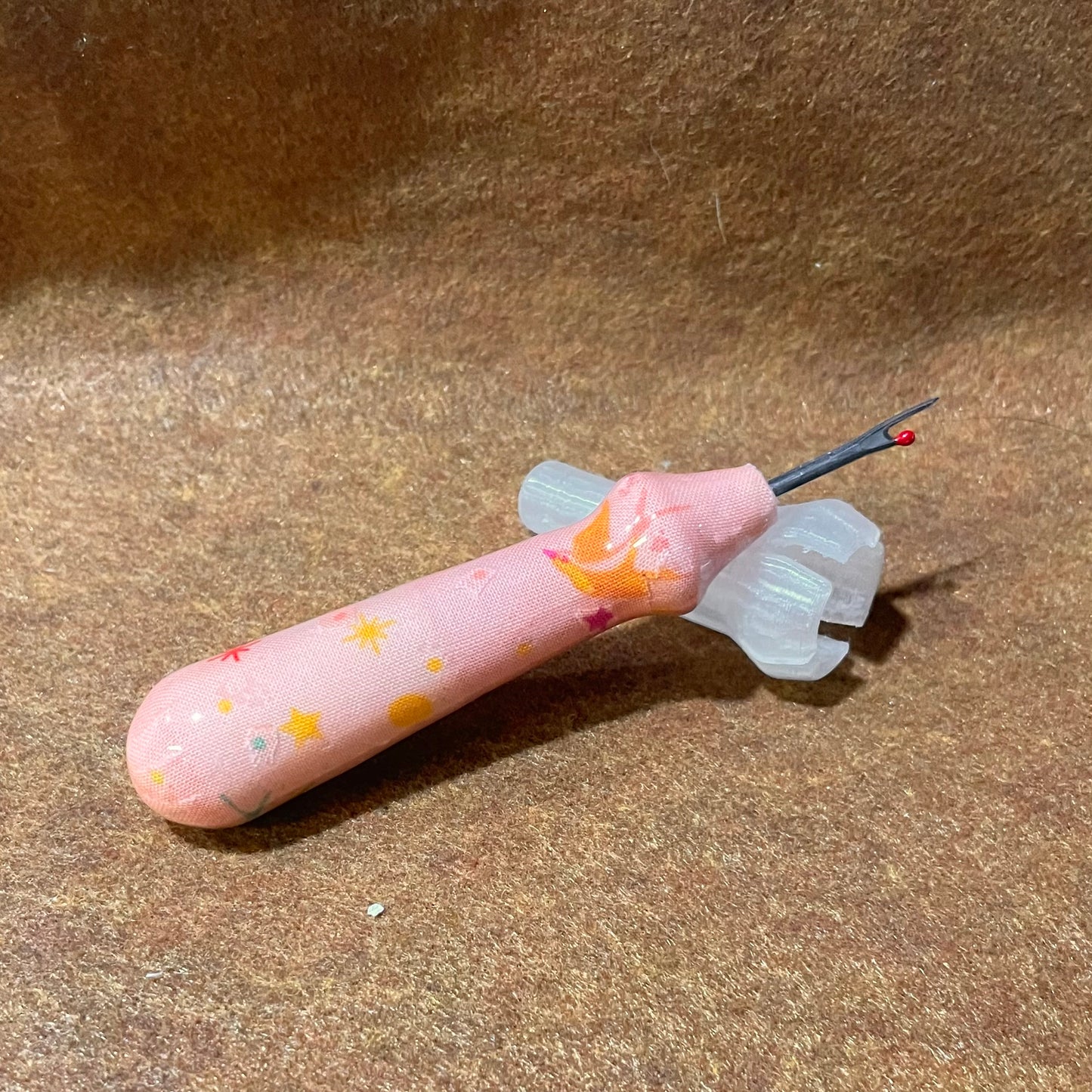 Tula Pink Patchwork Pink Stars Seam Ripper