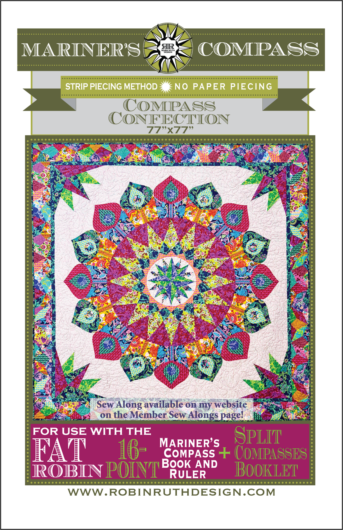 Compass Confection Pattern