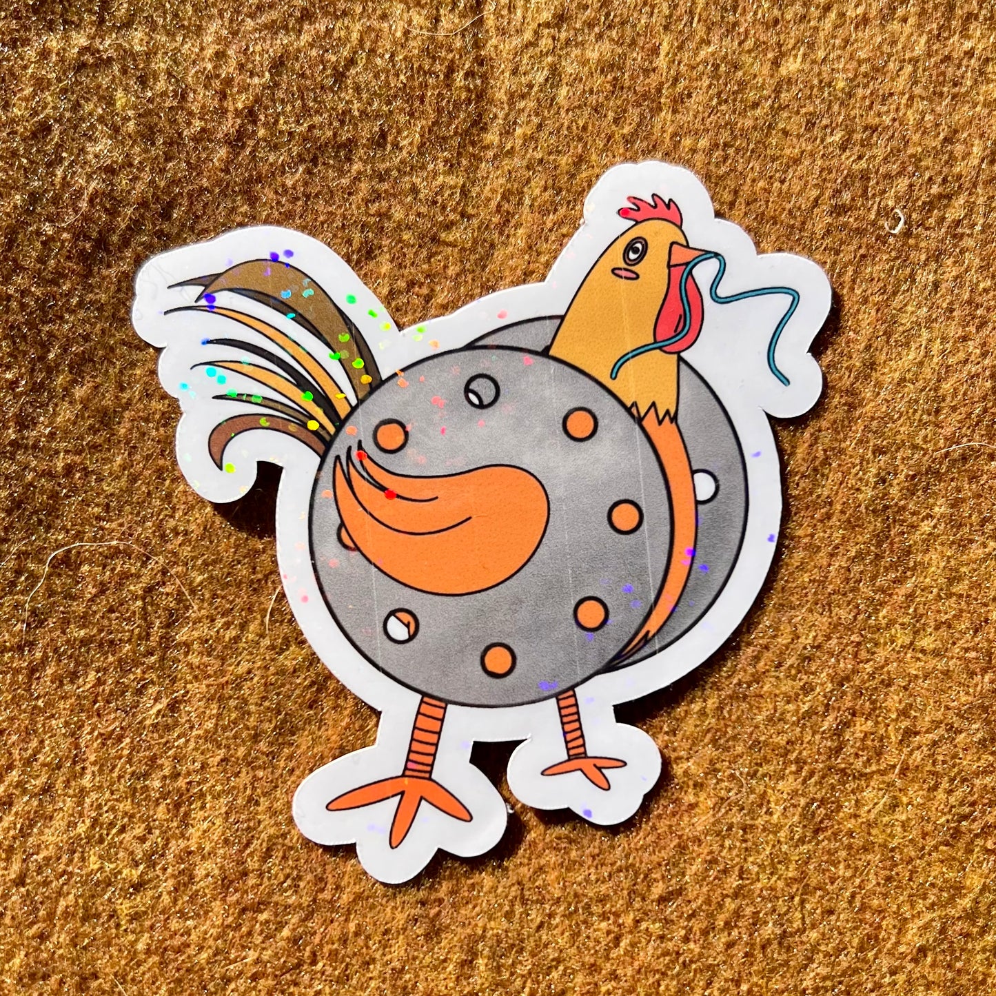 Bobbin Chicken Sticker