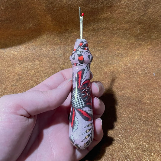Tula Pink Red Floral Seam Ripper