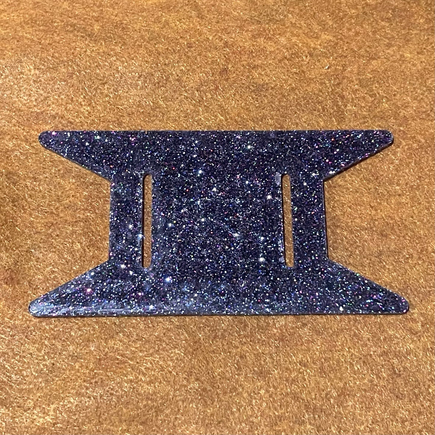 Dark Glitter Binding Spool