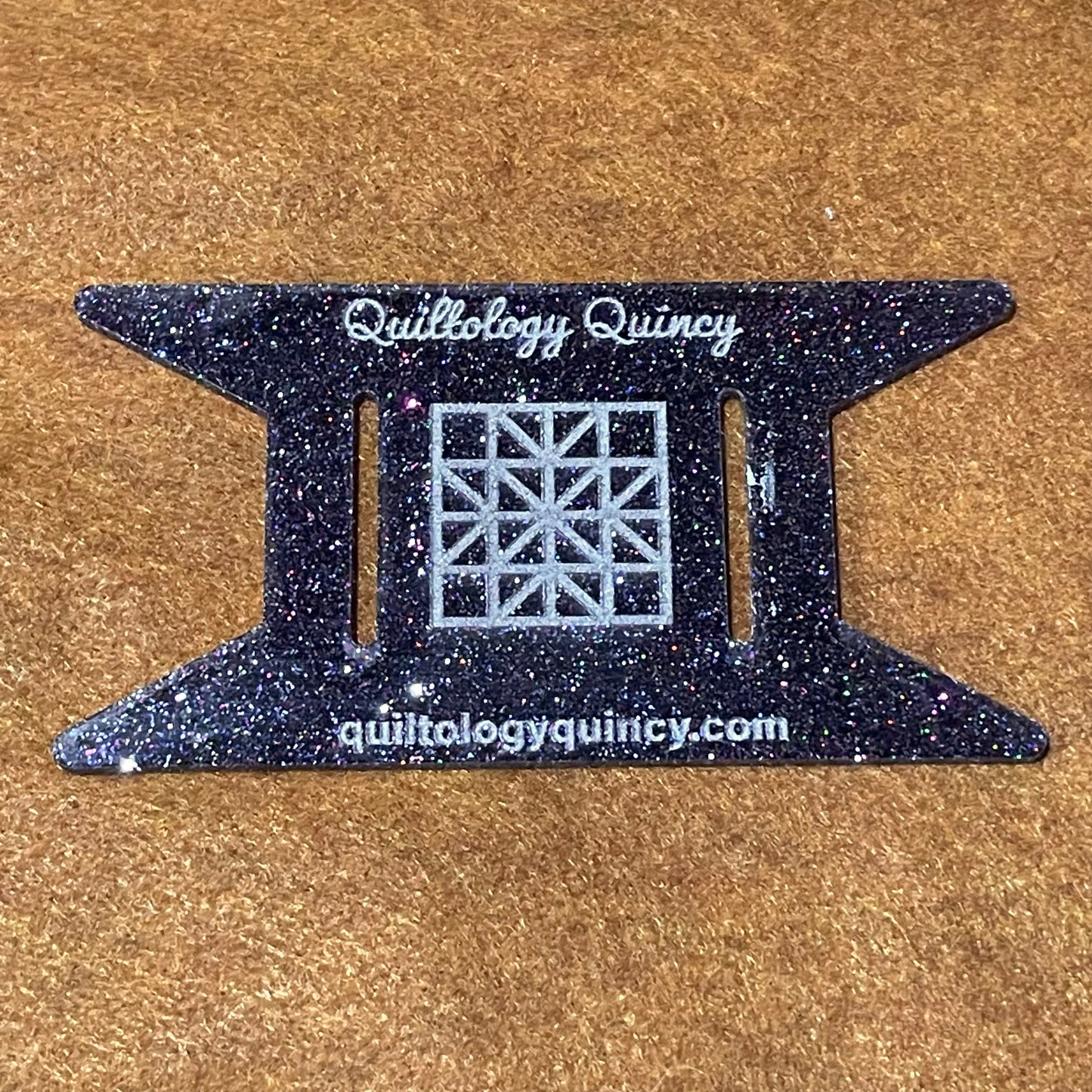 Dark Glitter Binding Spool