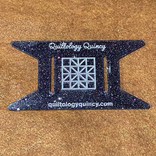 Dark Glitter Binding Spool