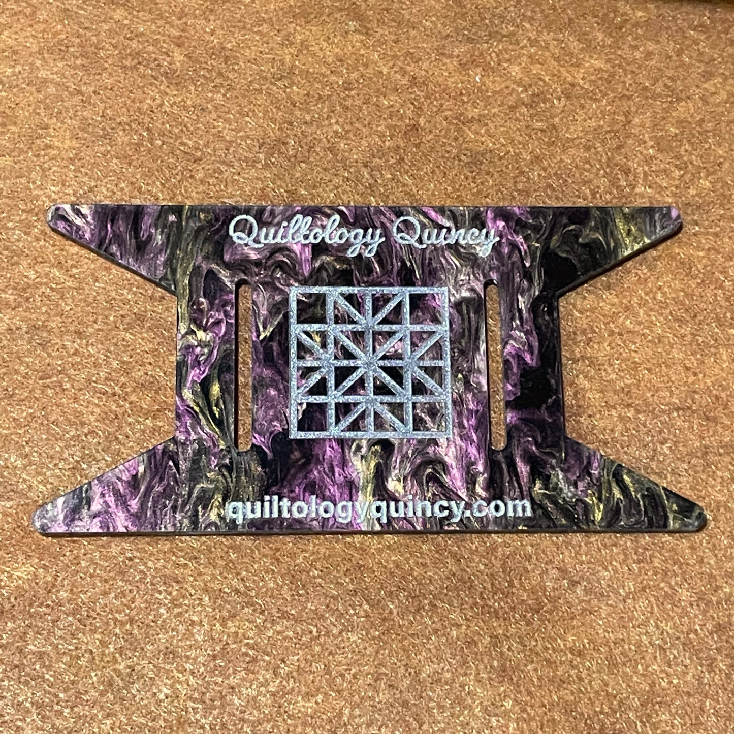 Dark Marble Binding Spool