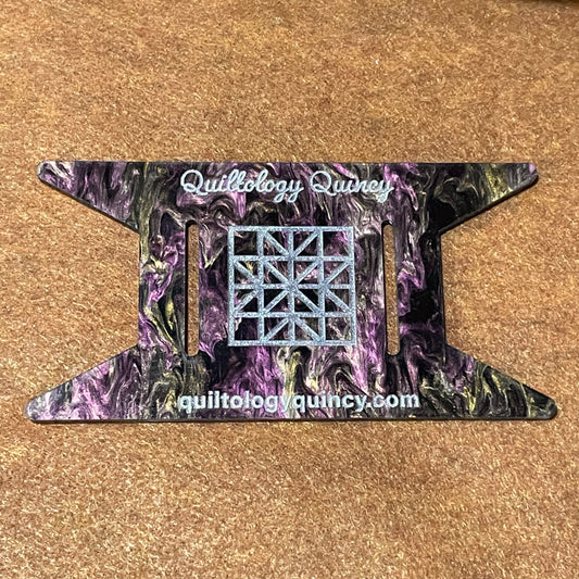 Dark Marble Binding Spool