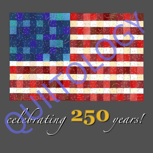 Quilted Flag Semiquincentennial Shirt