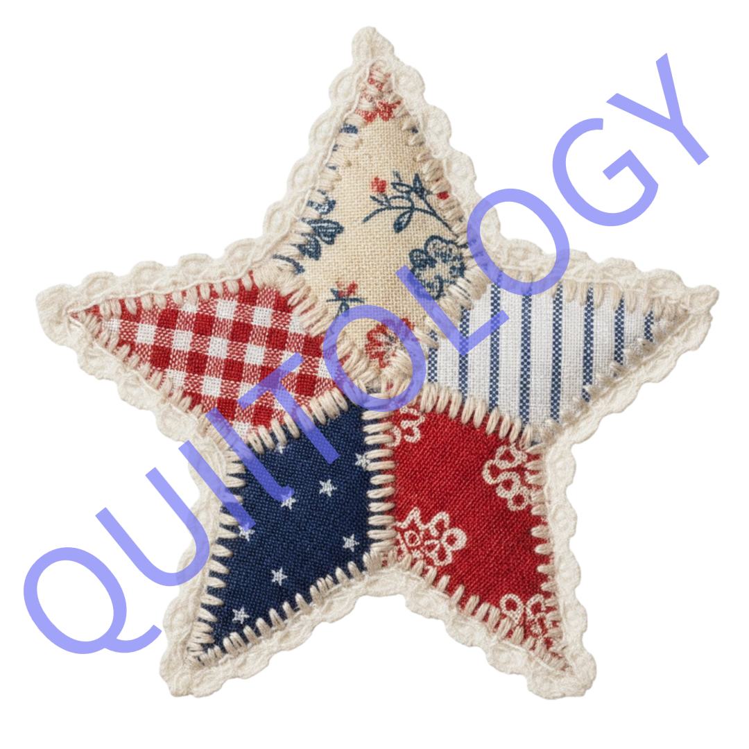 Quilted Star Patriotic Shirt