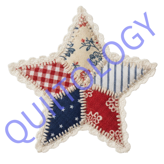 Quilted Star Patriotic Shirt