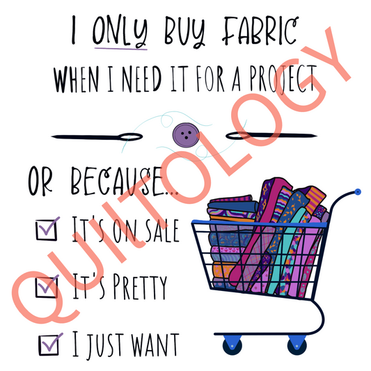 I Only Buy Fabric When... T-Shirt