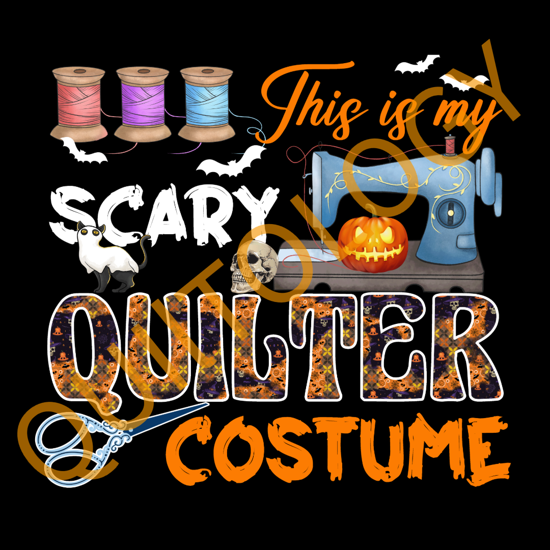 This Is My Scary Quilter Costume T-Shirt