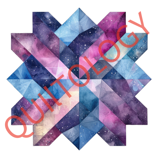 Galaxy Quilt Block T-Shirt