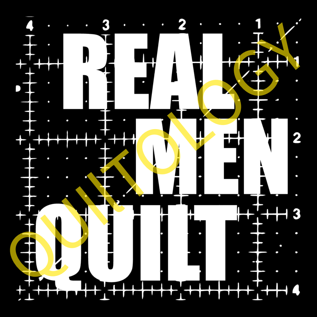 Real Men Quilt T-Shirt