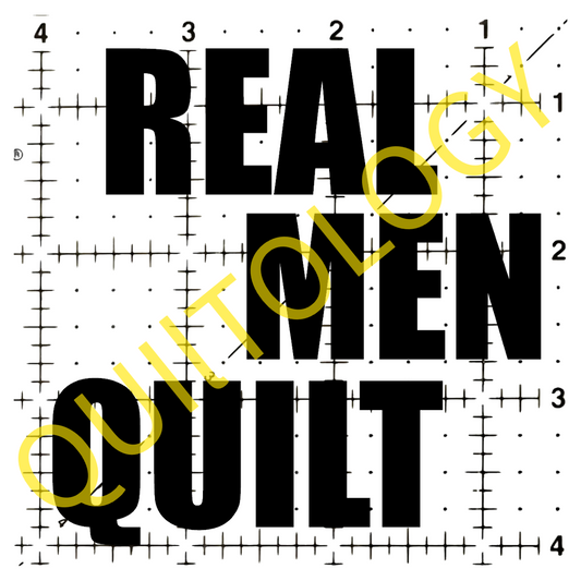 Real Men Quilt T-Shirt