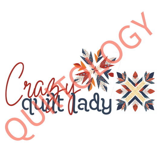 Crazy Quilt Lady T-Shirt