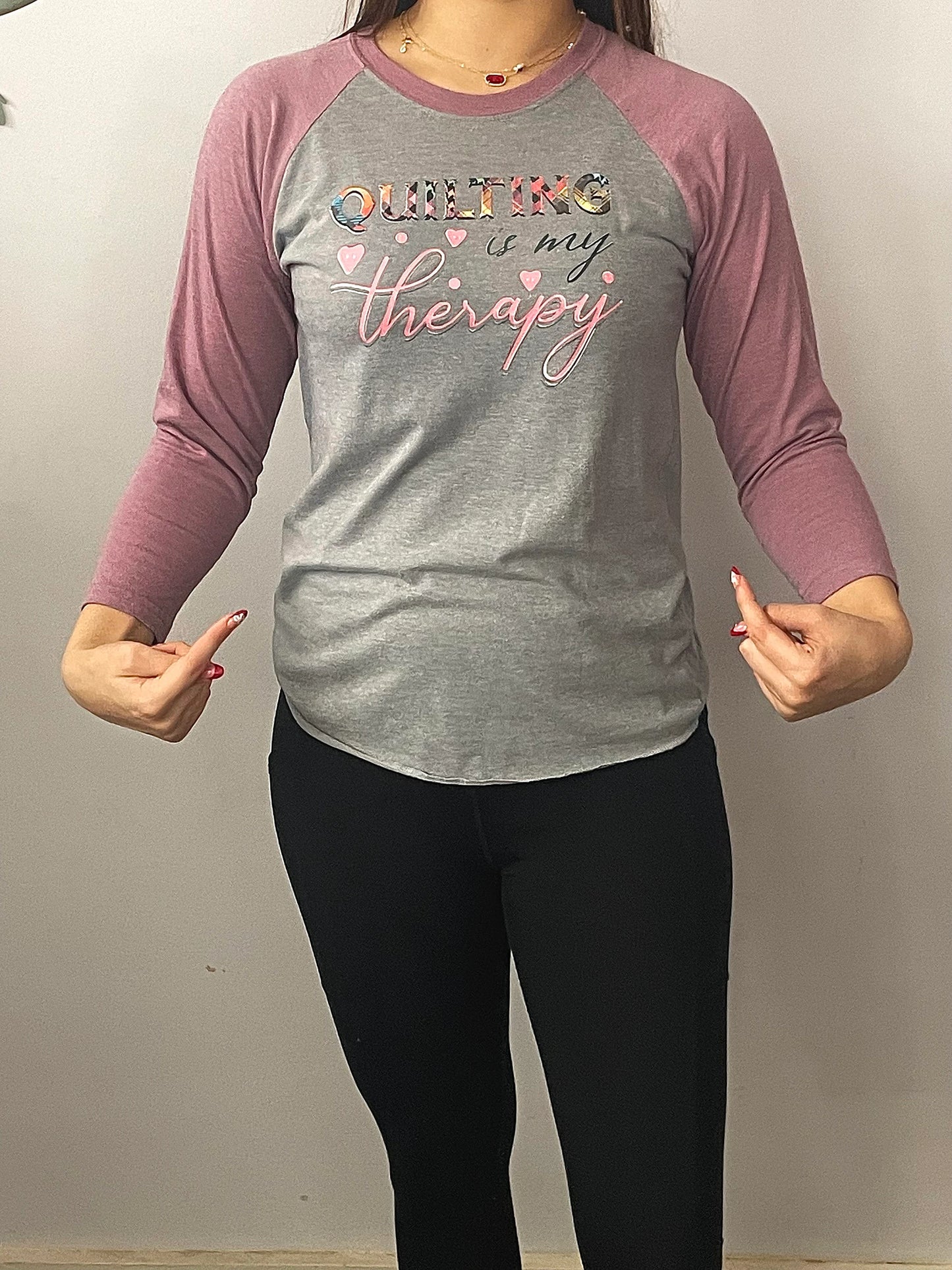 Quilting Is My Therapy T-Shirt