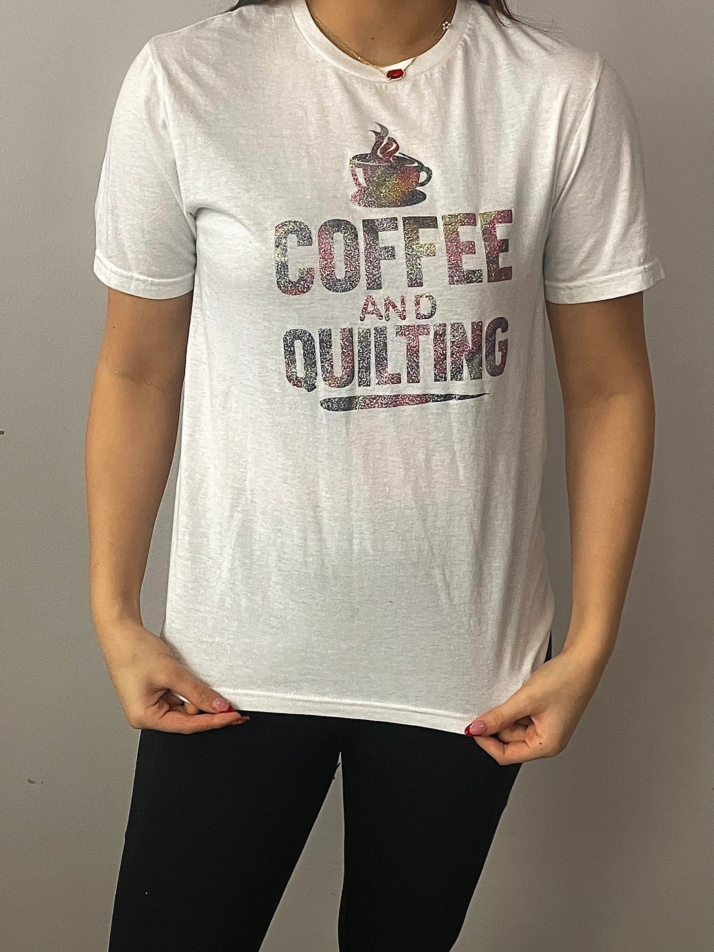 Coffee and Quilting T-Shirt