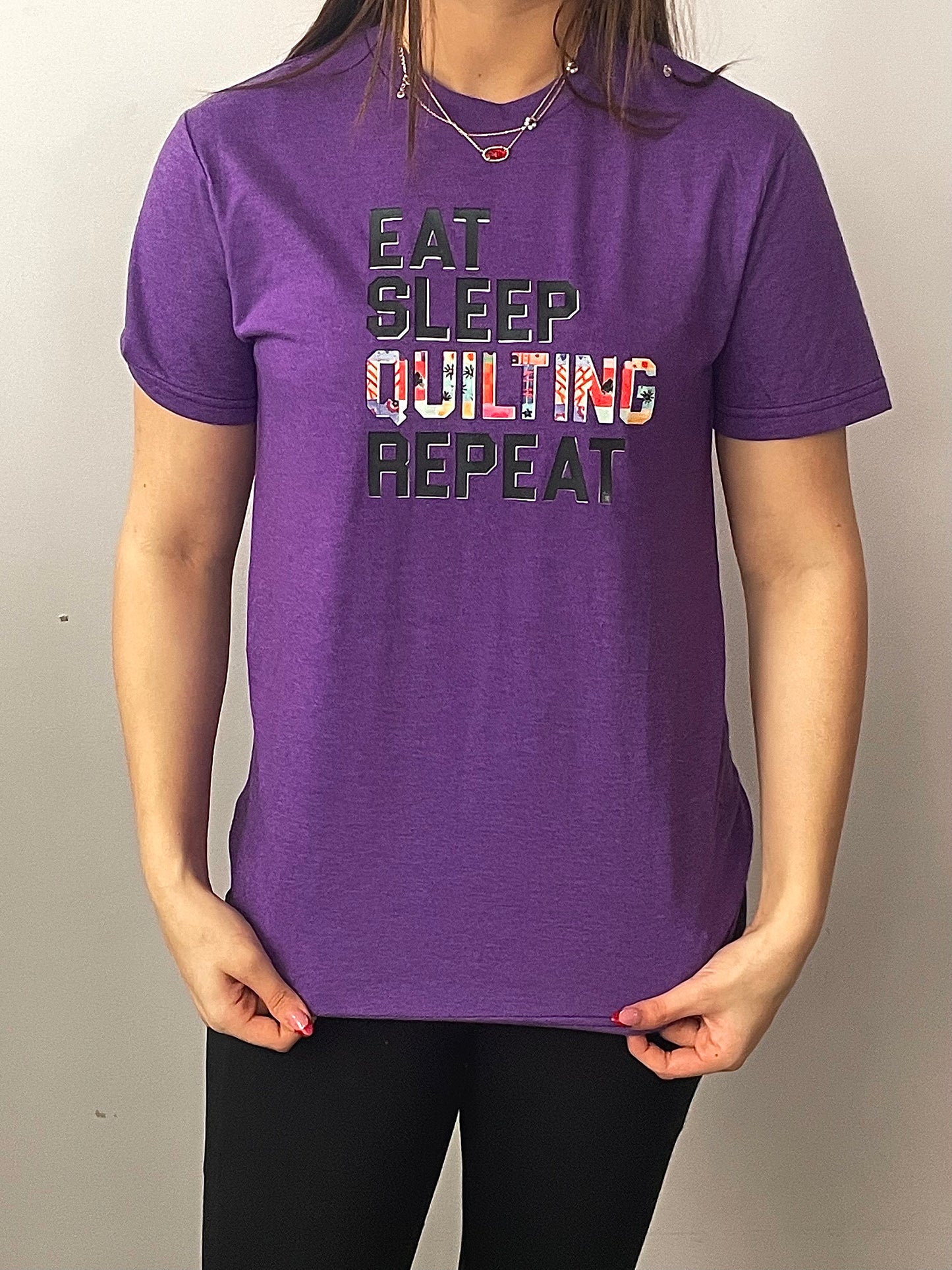 Eat Sleep Quilting Repeat T-Shirt